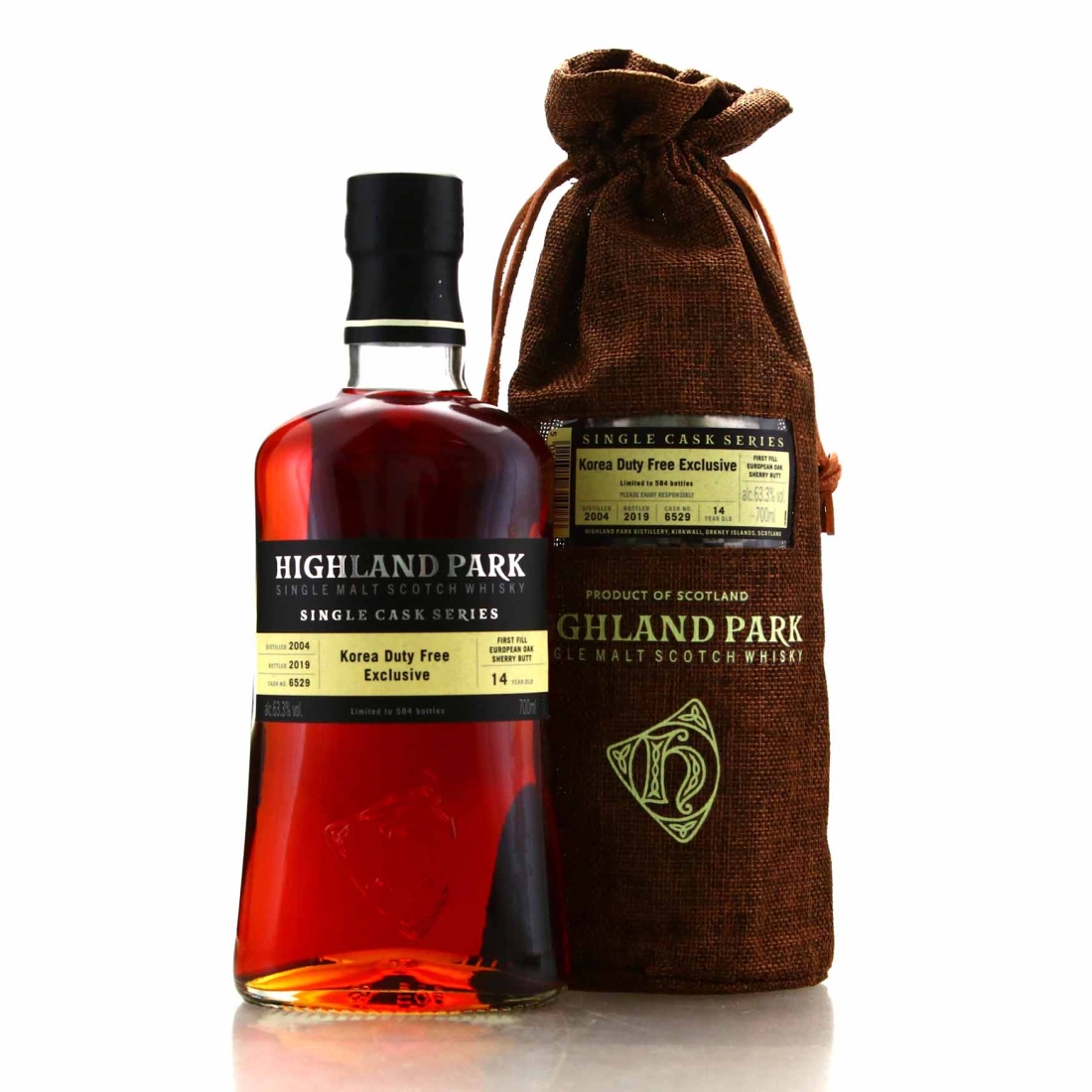 Highland Park 2004 Single Cask 14 Year Old #6529 / Korea Duty Free