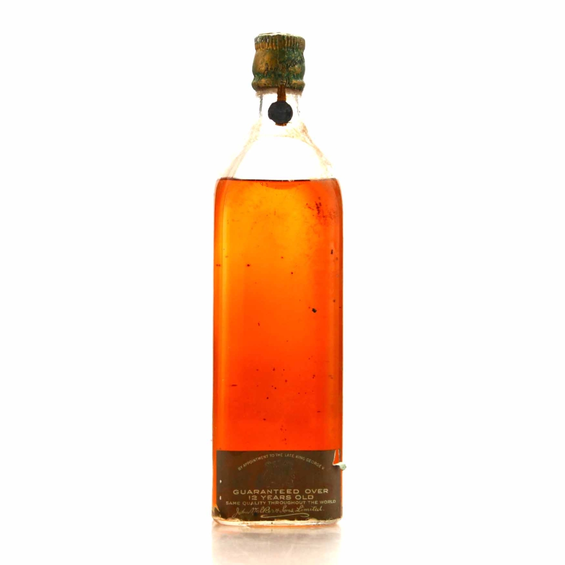 Johnnie Walker Black Label 12 Year Old late-1930s