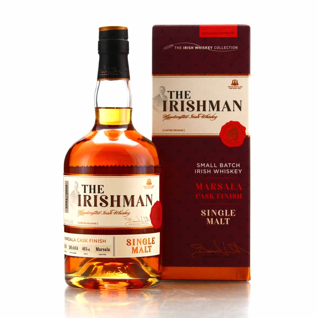 The Irishman Single Cask #1939 / Marsala Finish