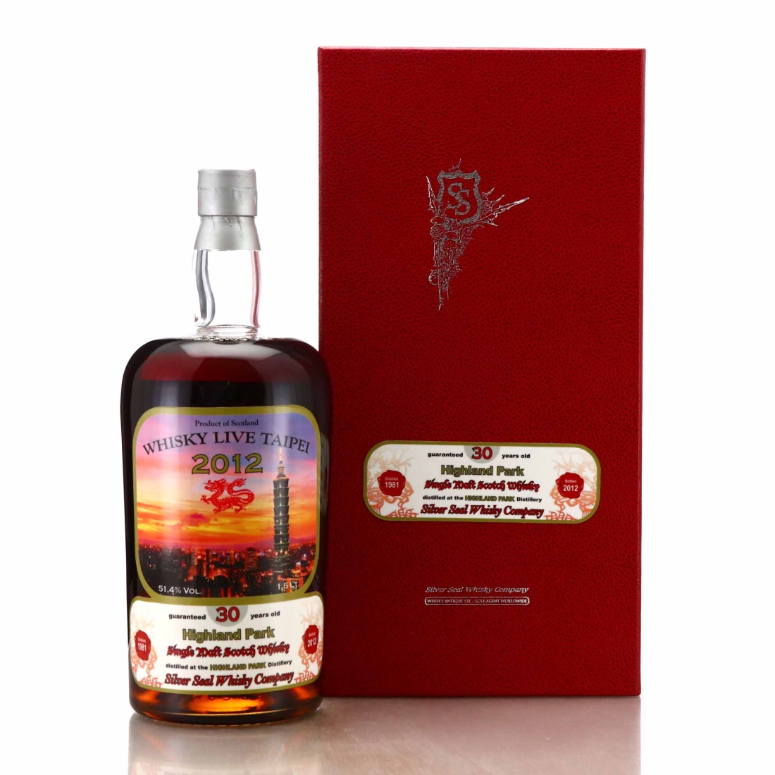 Highland Park 1981 Silver Seal 30 Year Old 1.5 Litre / Whisky Live & The Auld Alliance