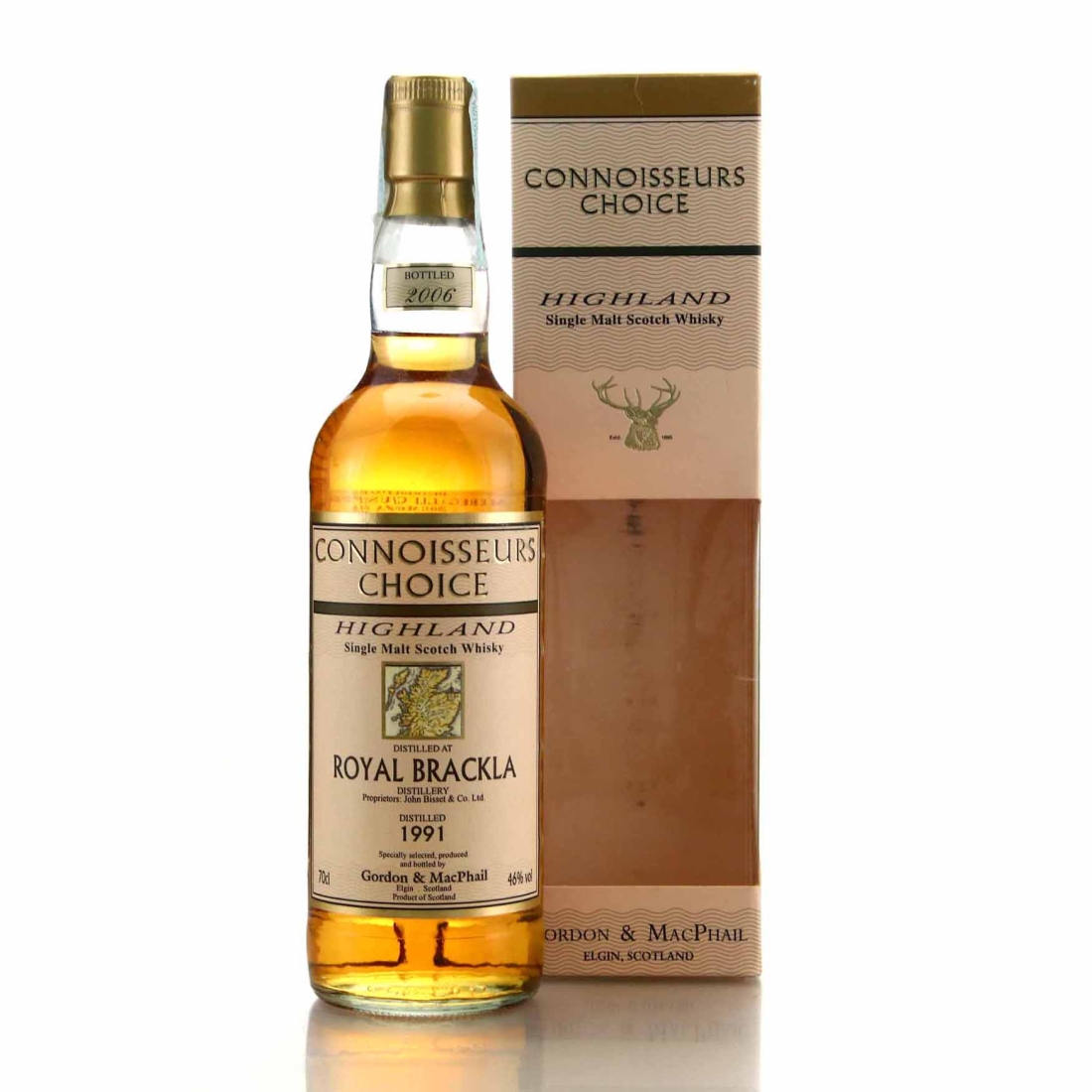 Royal Brackla 1991 Gordon and MacPhail bottled 2006