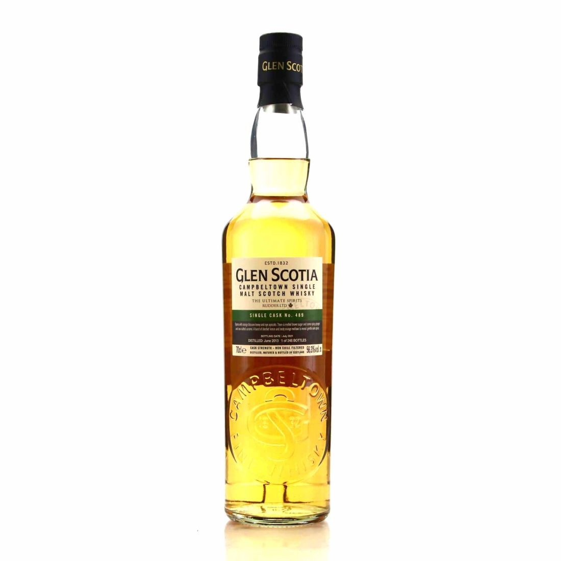 Glen Scotia 2013 Single Cask #489 / The Ultimate Spirits Rudder