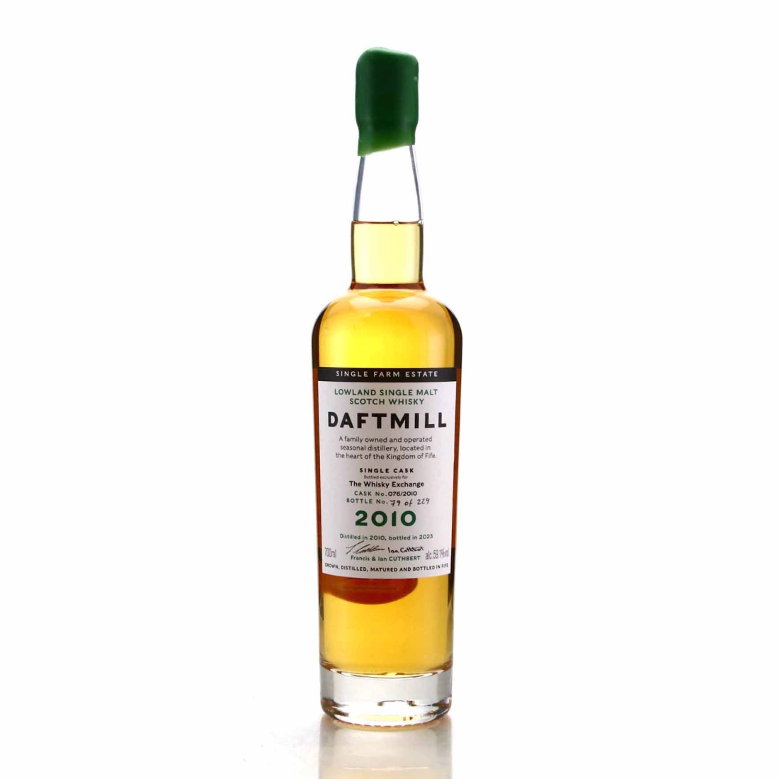 Daftmill 2010 Single Bourbon Cask #76 / TWE