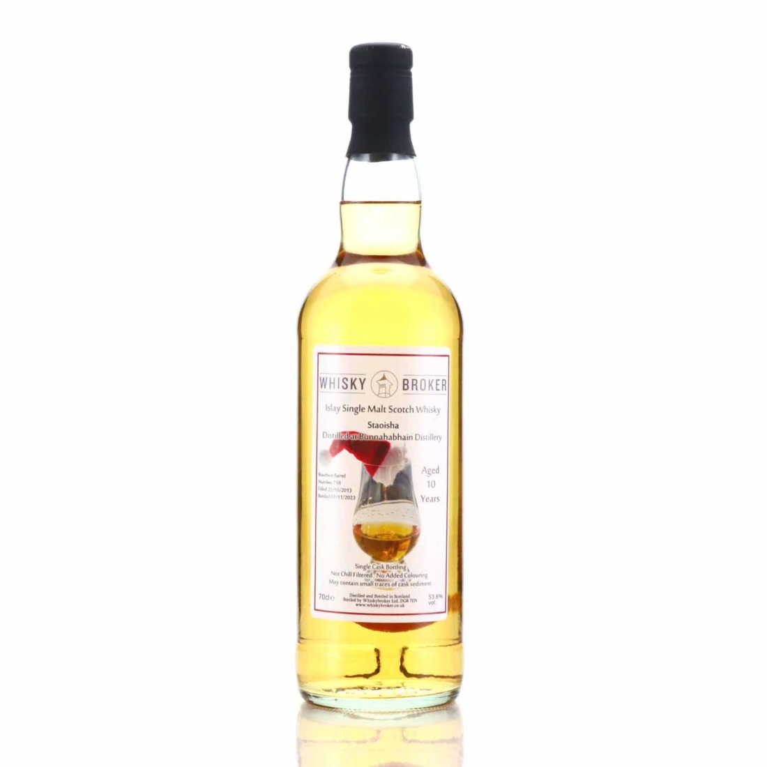 Bunnahabhain 2013 Whisky Broker 10 Year Old