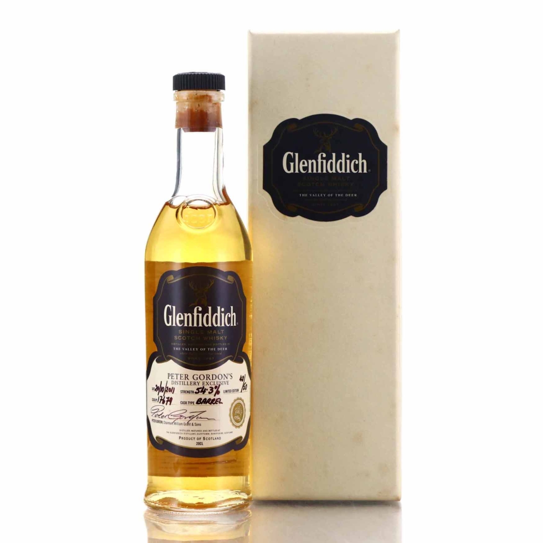 Glenfiddich Peter Gordon's Distillery Exclusive #17679 20cl / One of 50
