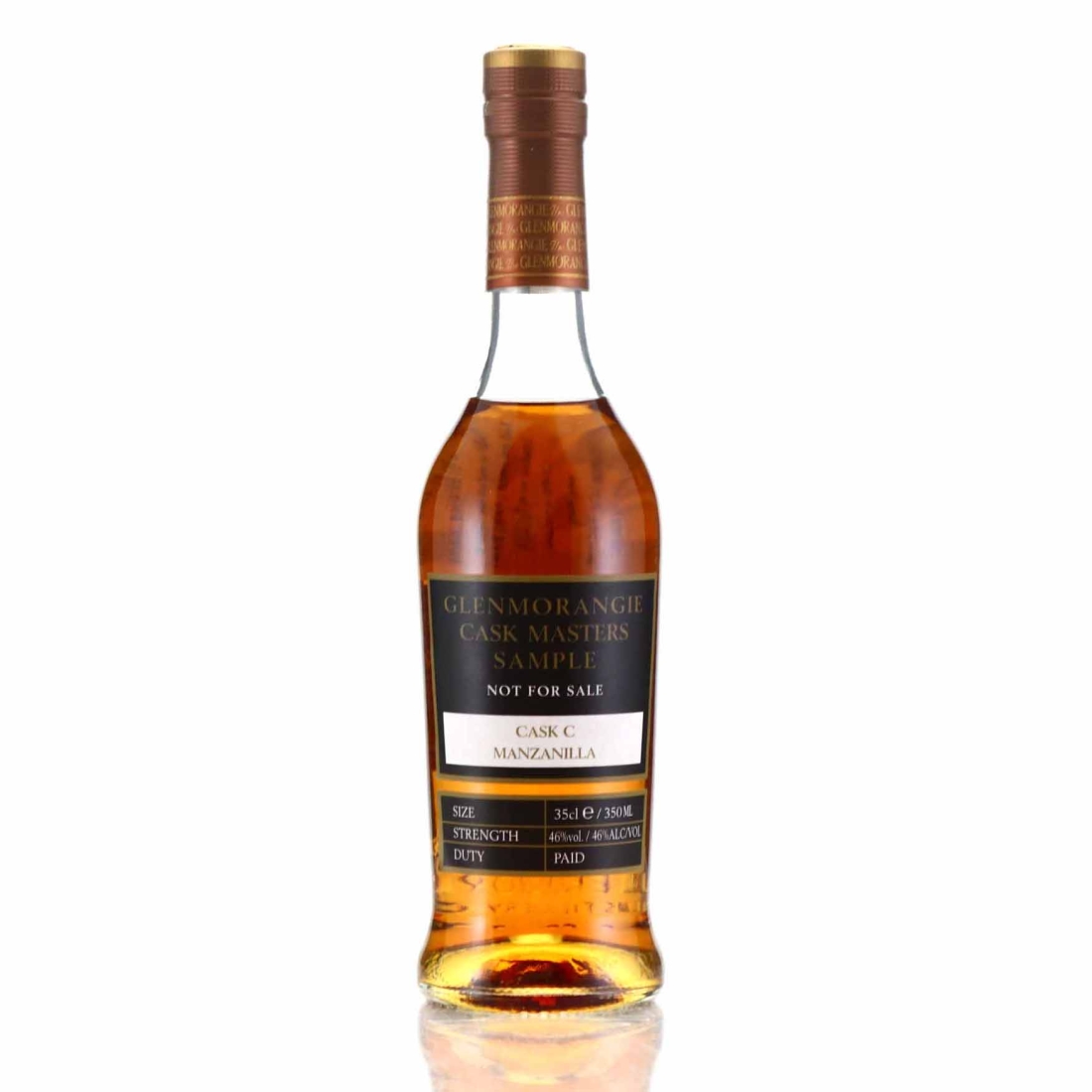 Glenmorangie Cask Masters Manzanilla 35cl / US Import - Trade Sample