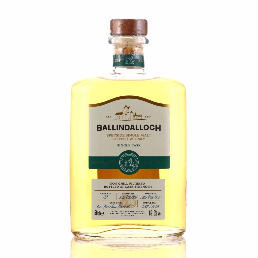Ballindalloch 2016 Single Bourbon Cask #29 50cl / Distillery Shop