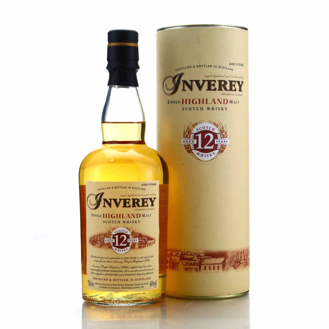 Inverey 12 Year Old Highland Single Malt / Marks & Spencer