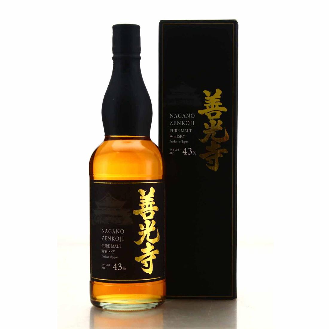 ウイスキー NAGANO ZENKOJI PURE MALT WHISKY 700ml Nagano Zenkoji Pure Malt Whisky | Whisky Auctioneer