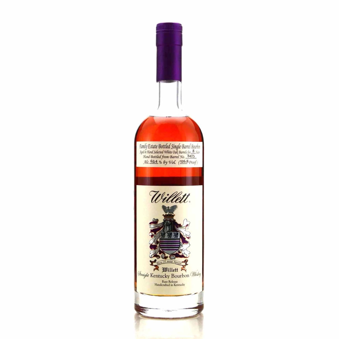 Willett Family Estate 8 Year Old Single Barrel Bourbon #6475 70cl / Lexington Blue Horse