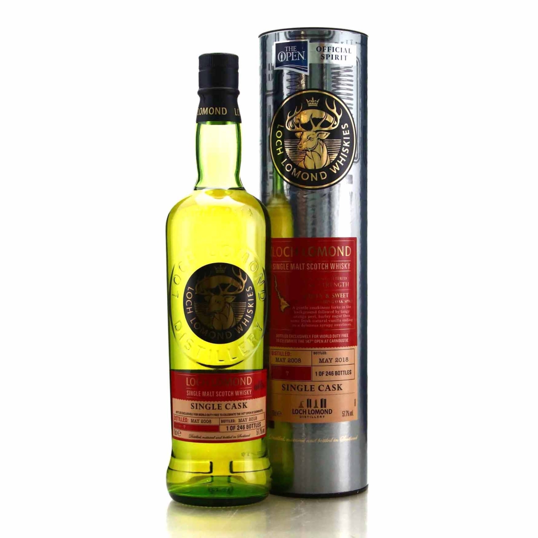 Loch Lomond 2008 Single Cask #7 / The Open