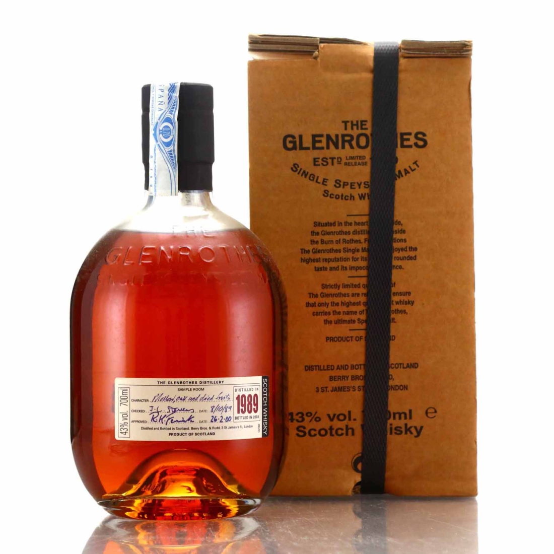 Glenrothes 1989 Vintage 2003
