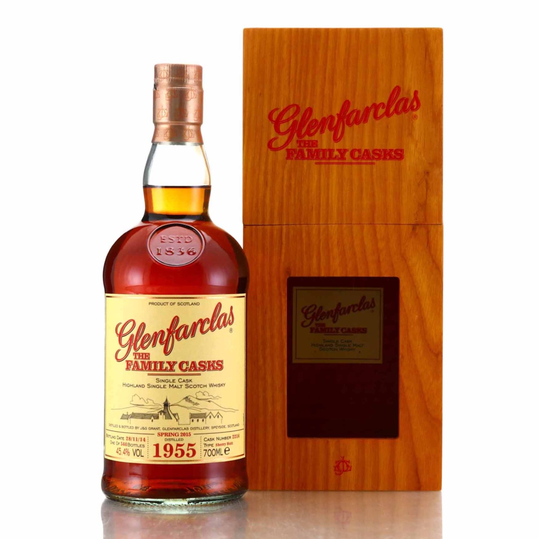 Glenfarclas 1955 Family Cask #2216 / Spring 2015