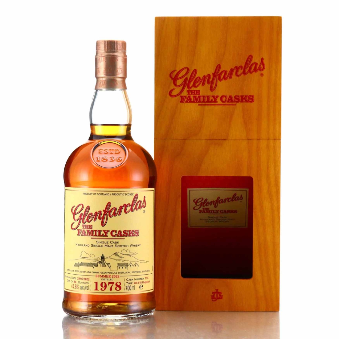 Glenfarclas 1978 Family Cask #755 / Summer 2022