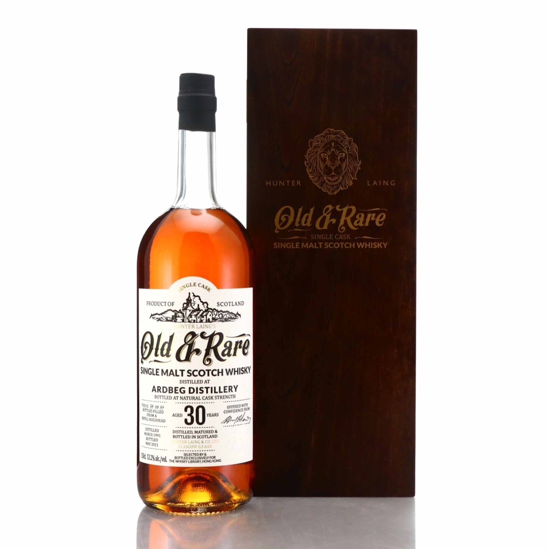 Ardbeg 1991 Hunter Laing 30 Year Old 1.5 Litre / Old and Rare - TWL