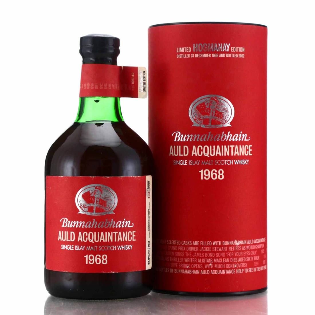 Bunnahabhain 1968 Auld Acquaintance