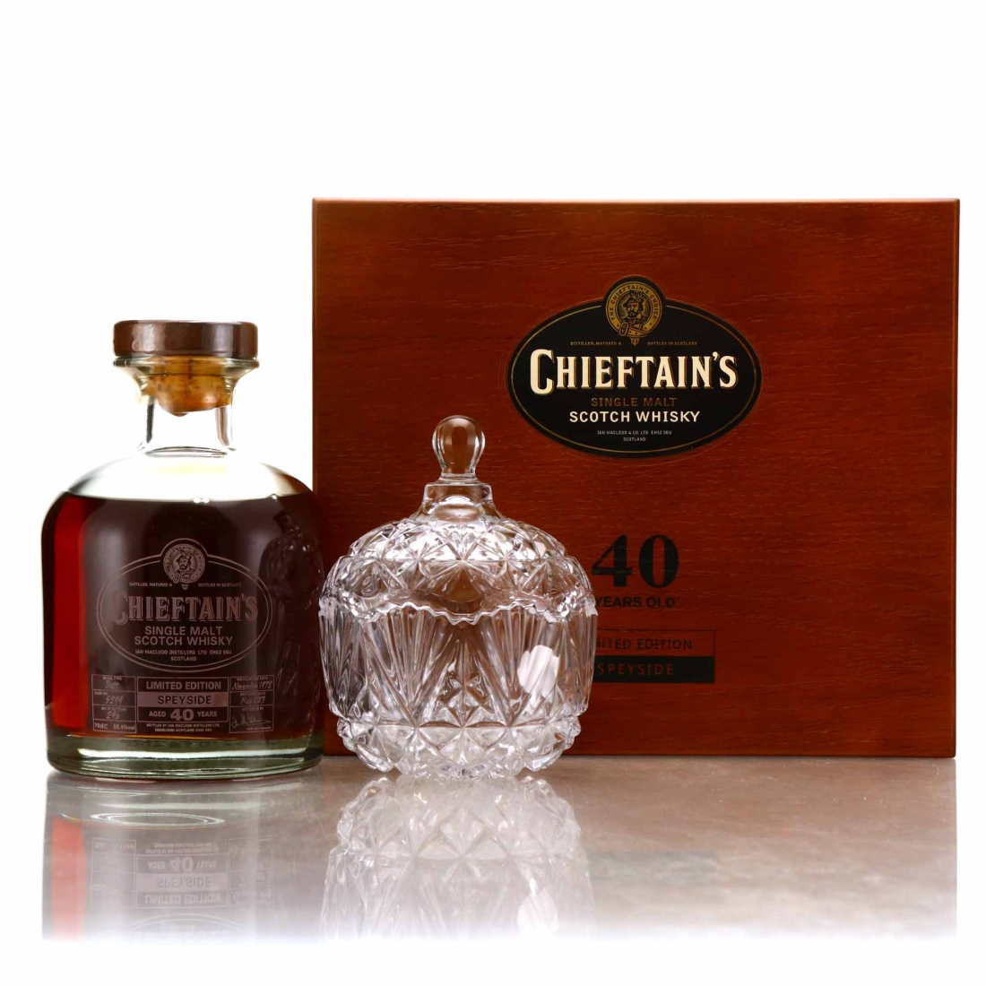 Speyside Single Malt 1972 Chieftain's 40 Year Old Gift Set