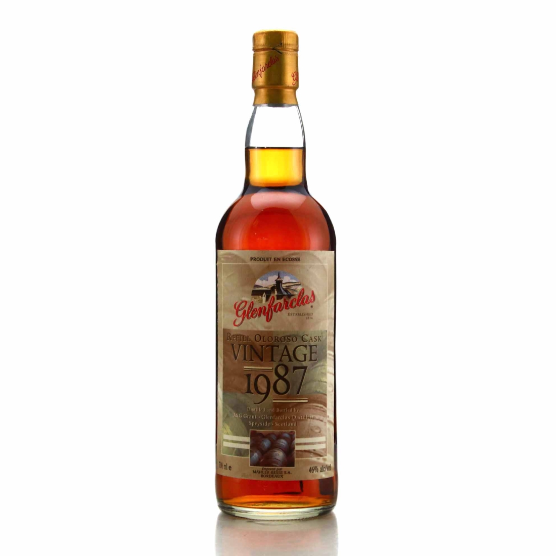 Glenfarclas 1987 Refill Oloroso Cask / Mahler-Besse Import