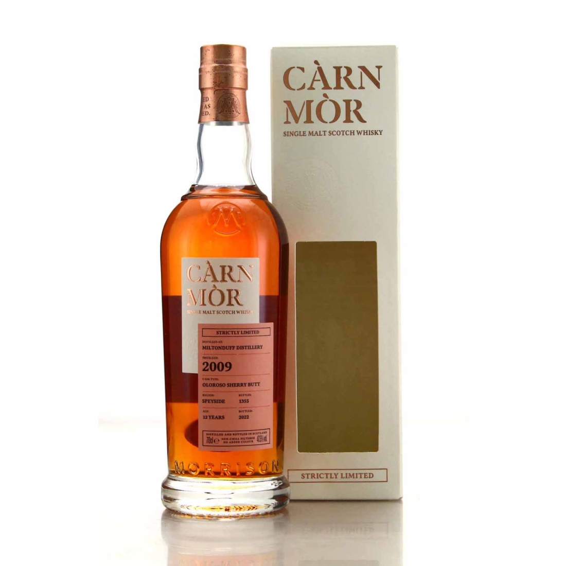 Miltonduff 2009 Carn Mor 12 Year Old