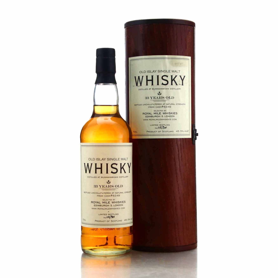 Bunnahabhain 33 Year Old Royal Mile Whiskies