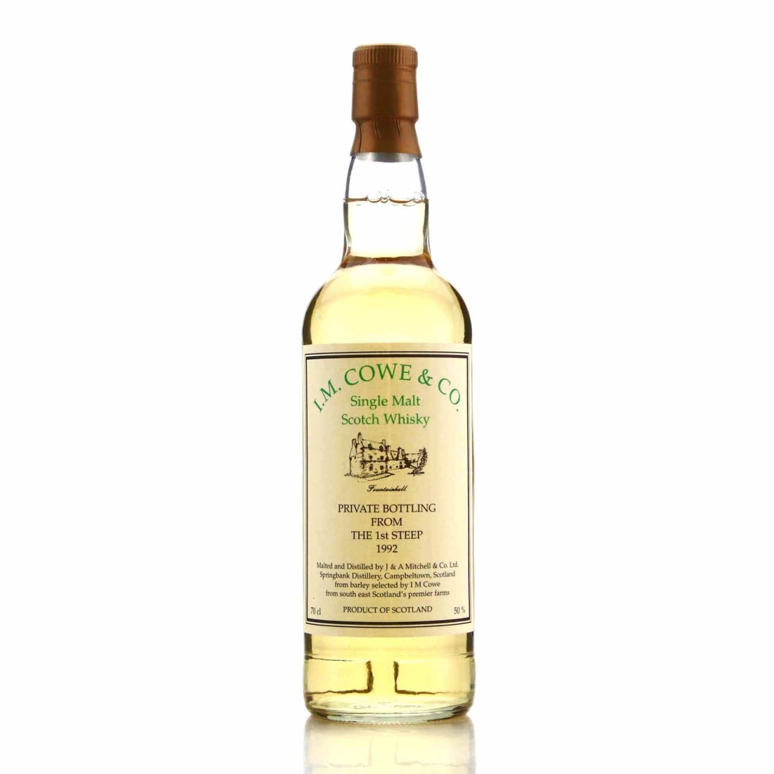 Springbank 1992 Private Bottling / I.M. Cowe and Co.