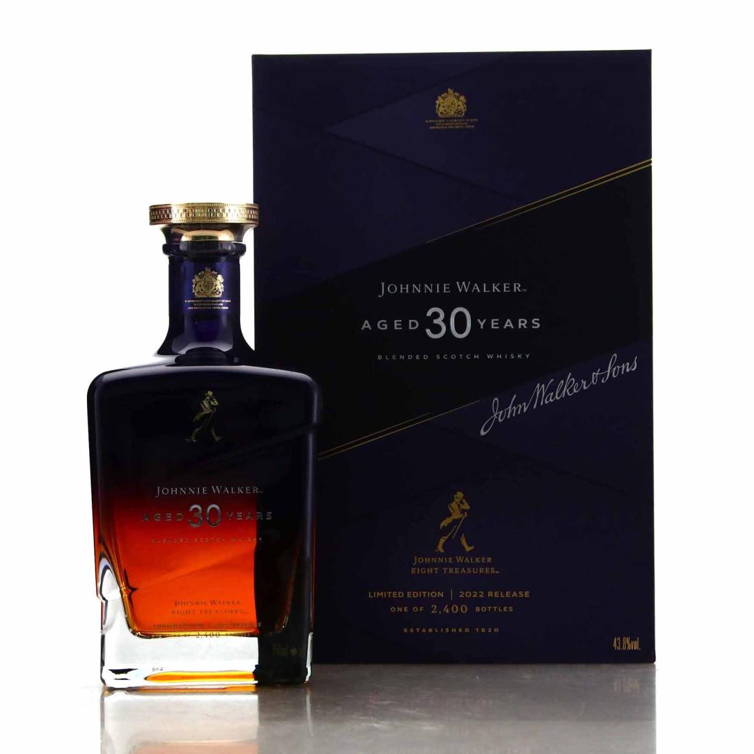 Johnnie Walker Eight Treasures 30 Year Old Whisky | Whisky Auctioneer
