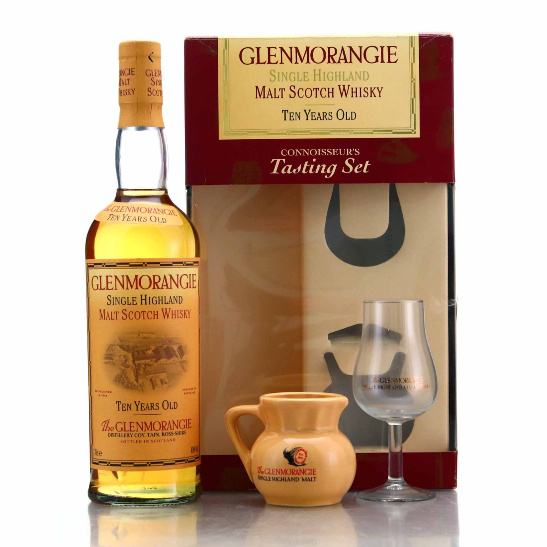 Glenmorangie 10 Year Old Gift Pack pre-2007