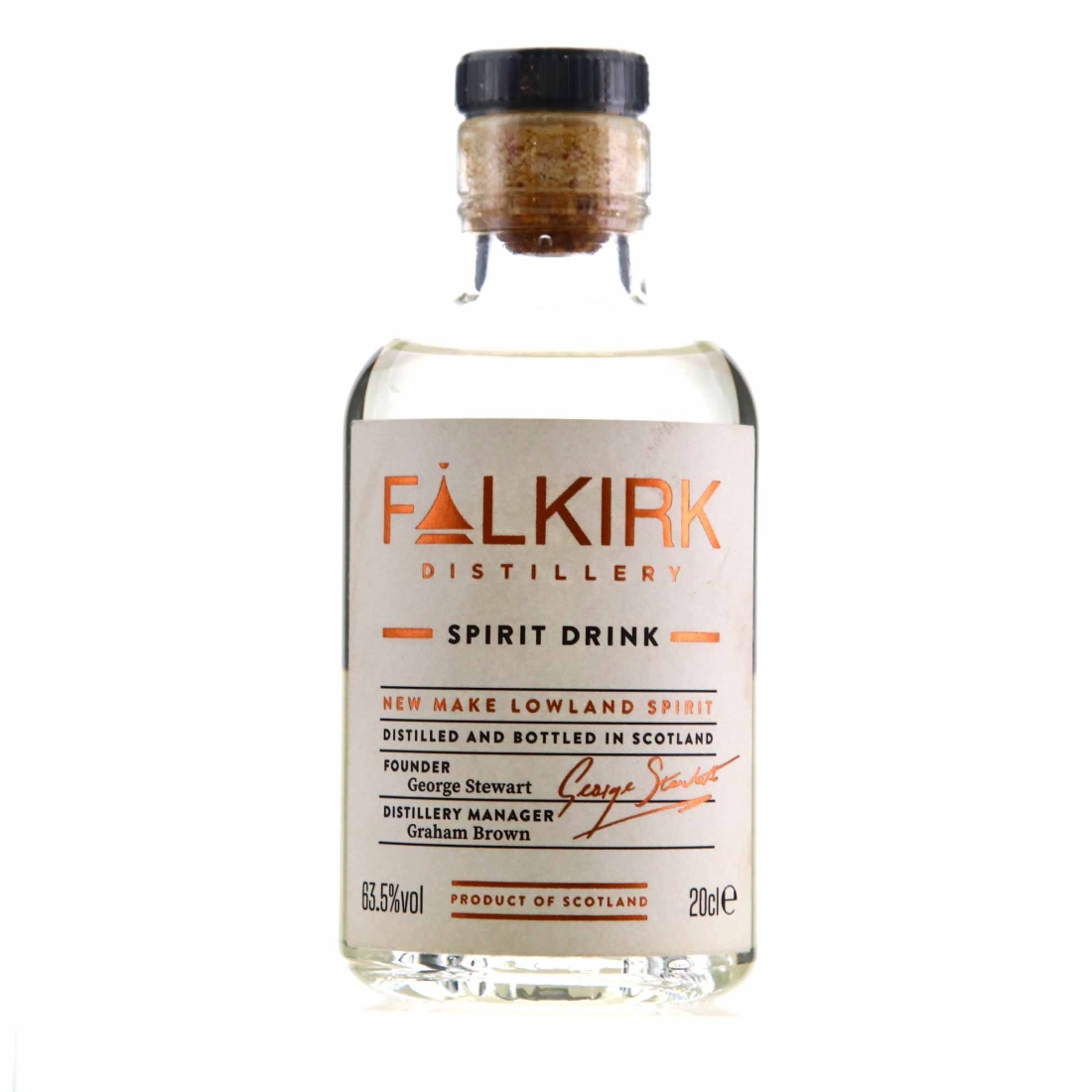 Falkirk New Make Spirit 20cl
