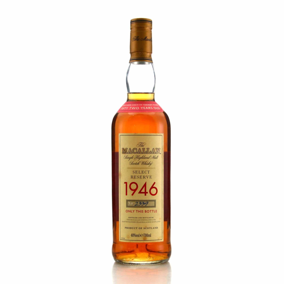Image for Macallan 1946 Select Reserve 52 Year Old