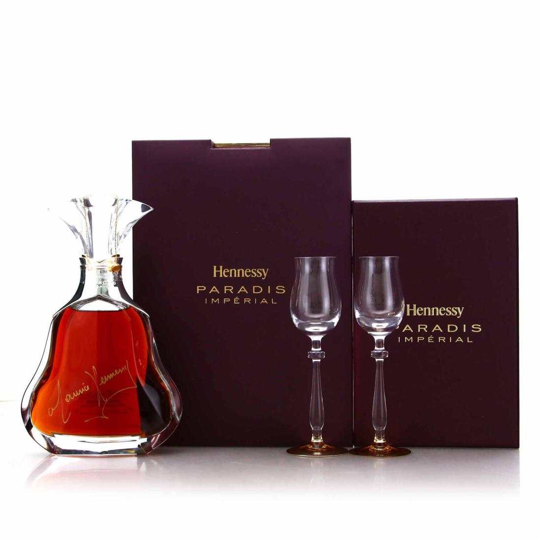 Hennessy Paradis Imperial Cognac / Signed by Maurice Hennessy