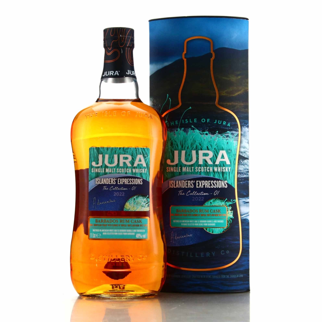 Jura Islanders Expressions 01 Barbados Rum Cask Finish 1 Litre