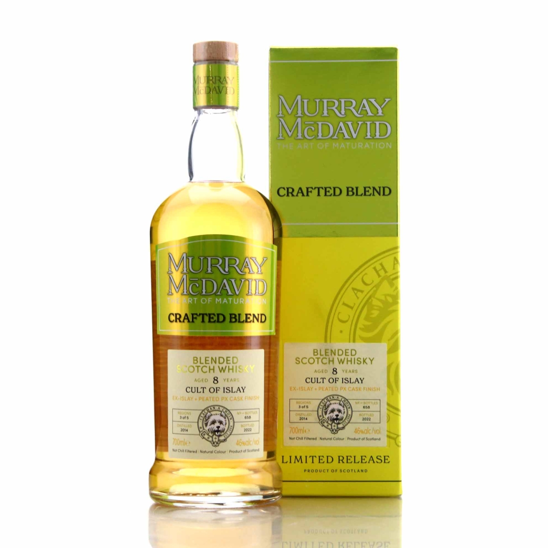 Cult of Islay 2014 Murray McDavid 8 Year Old