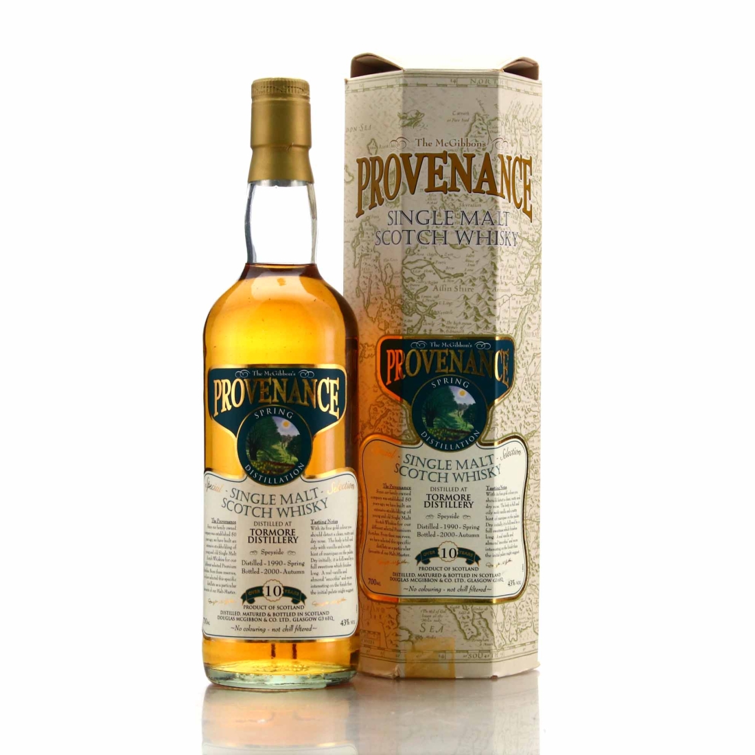 Tormore 1990 Douglas McGibbon 10 Year Old
