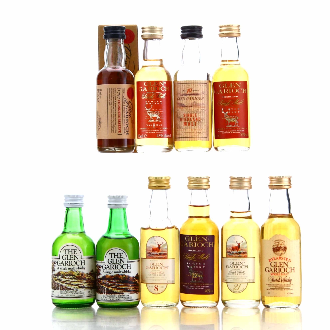 Glen Garioch Miniature x 10
