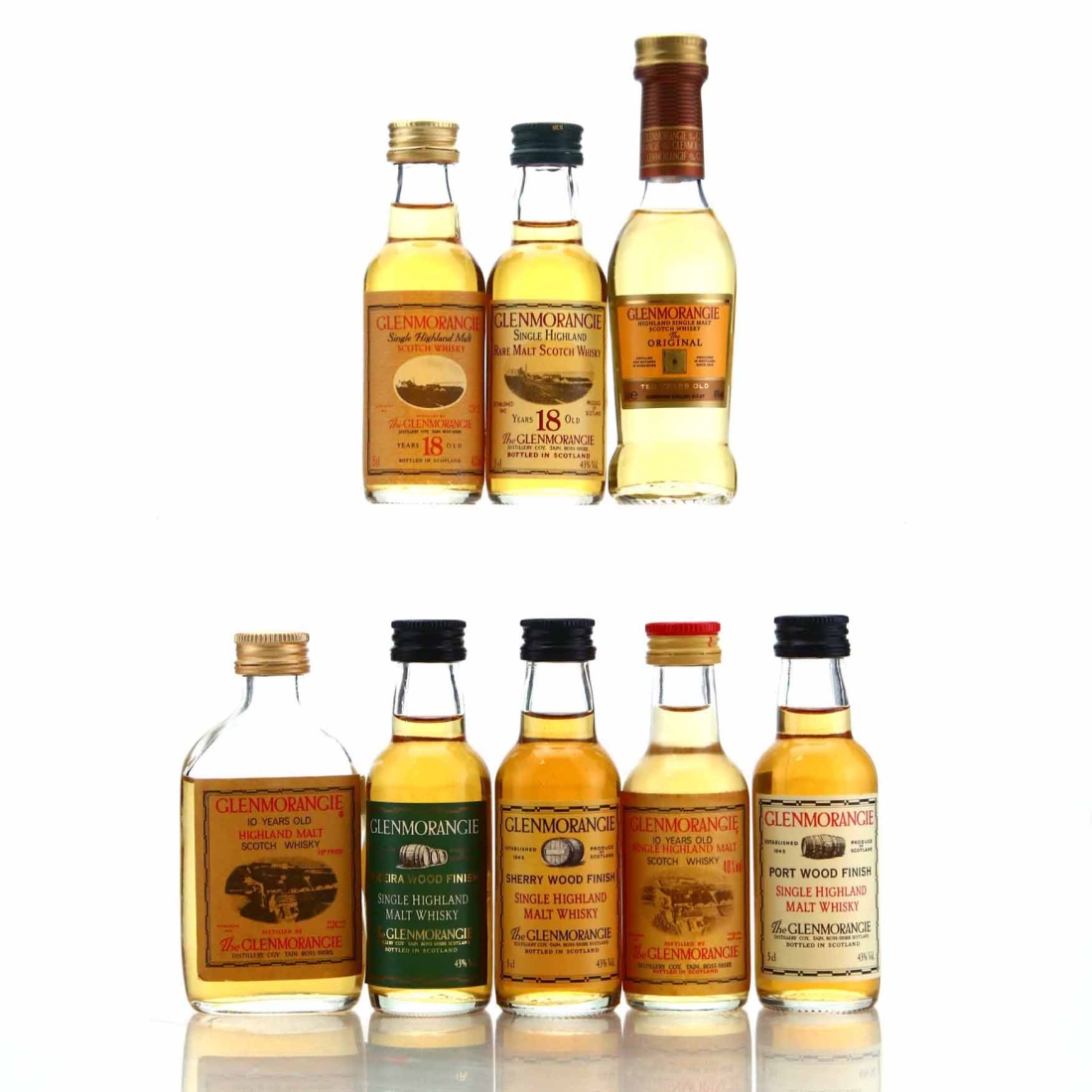 Glenmorangie Miniature x 8