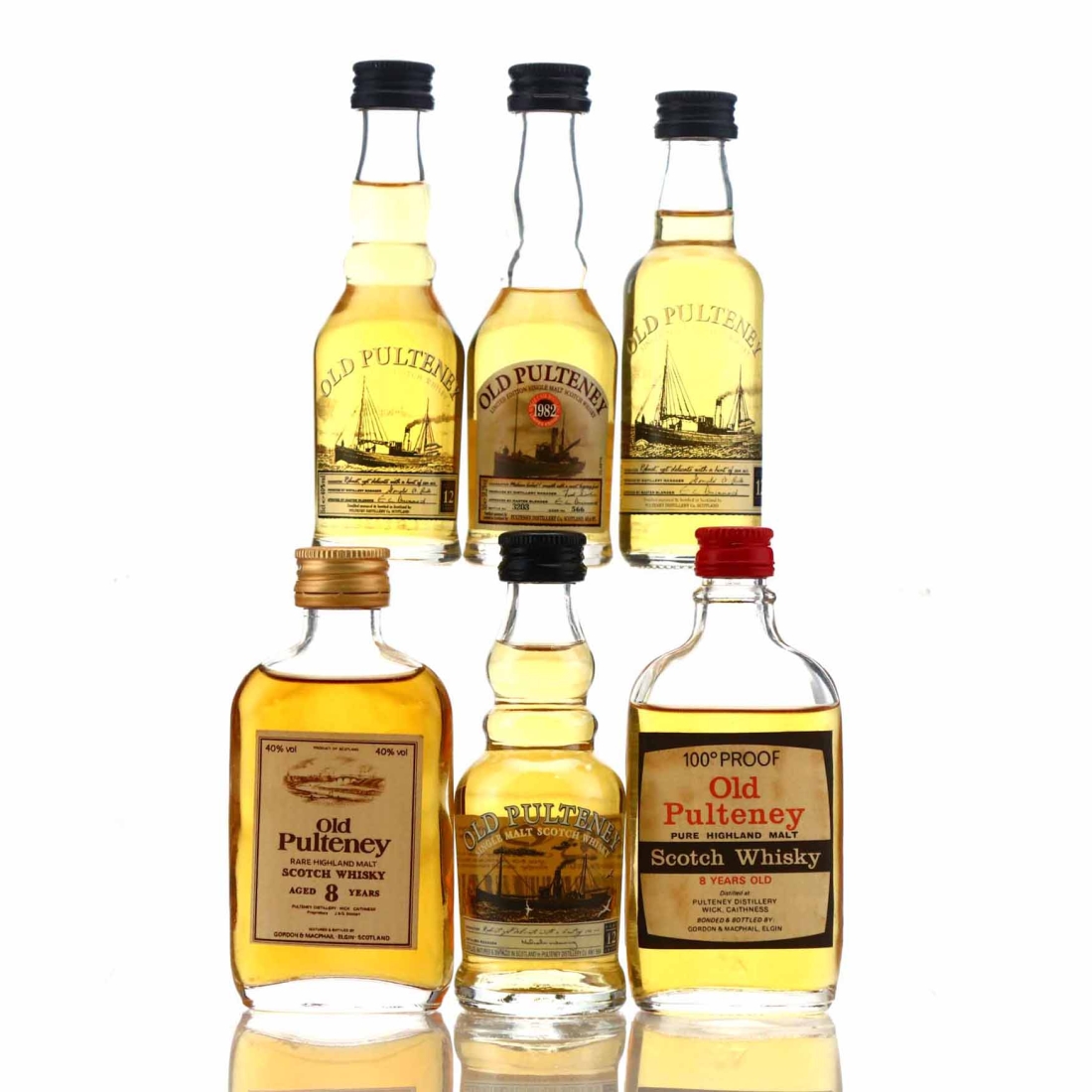 Old Pulteney Miniature x 6