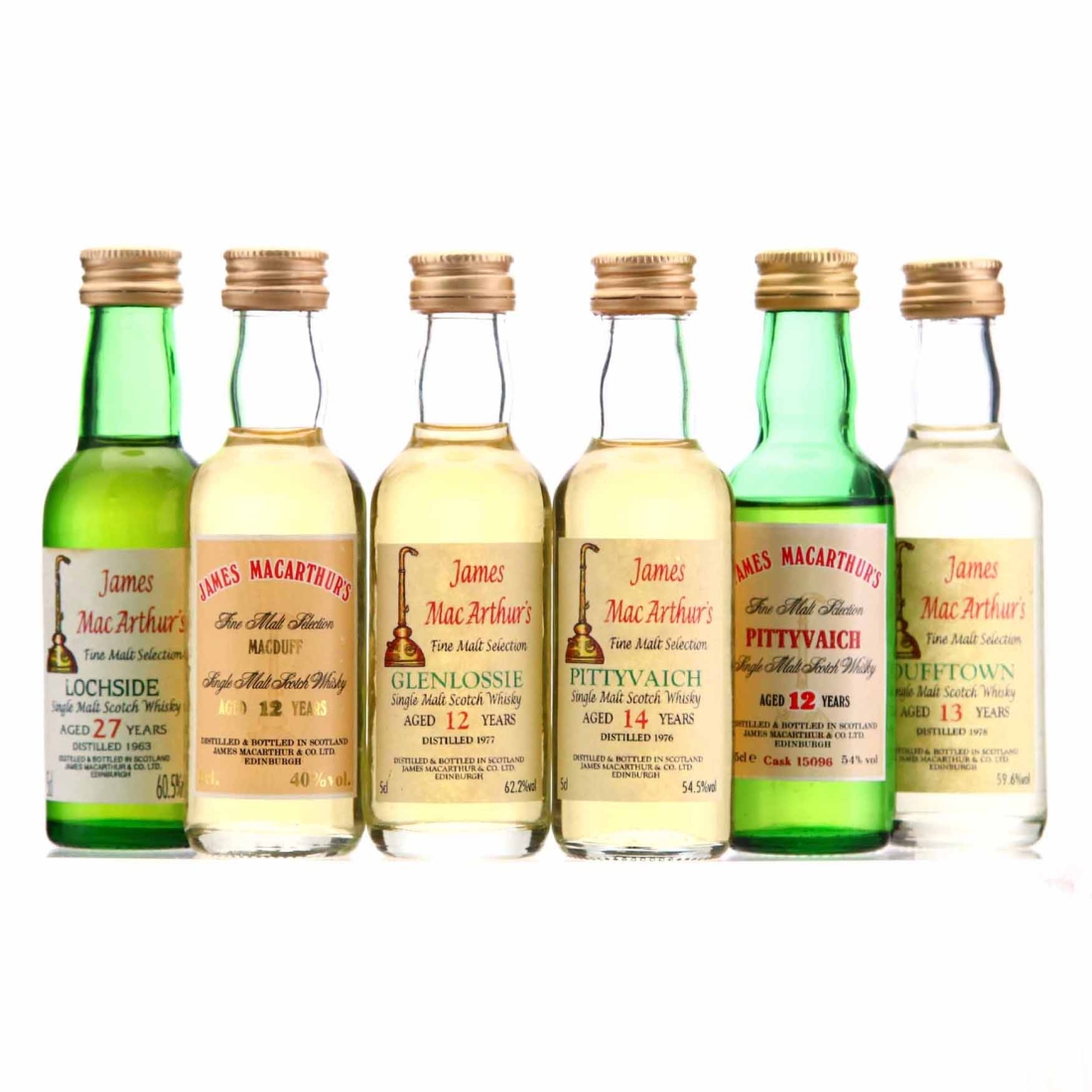 James MacArthur Miniature x 6 / includes Lochside 1963