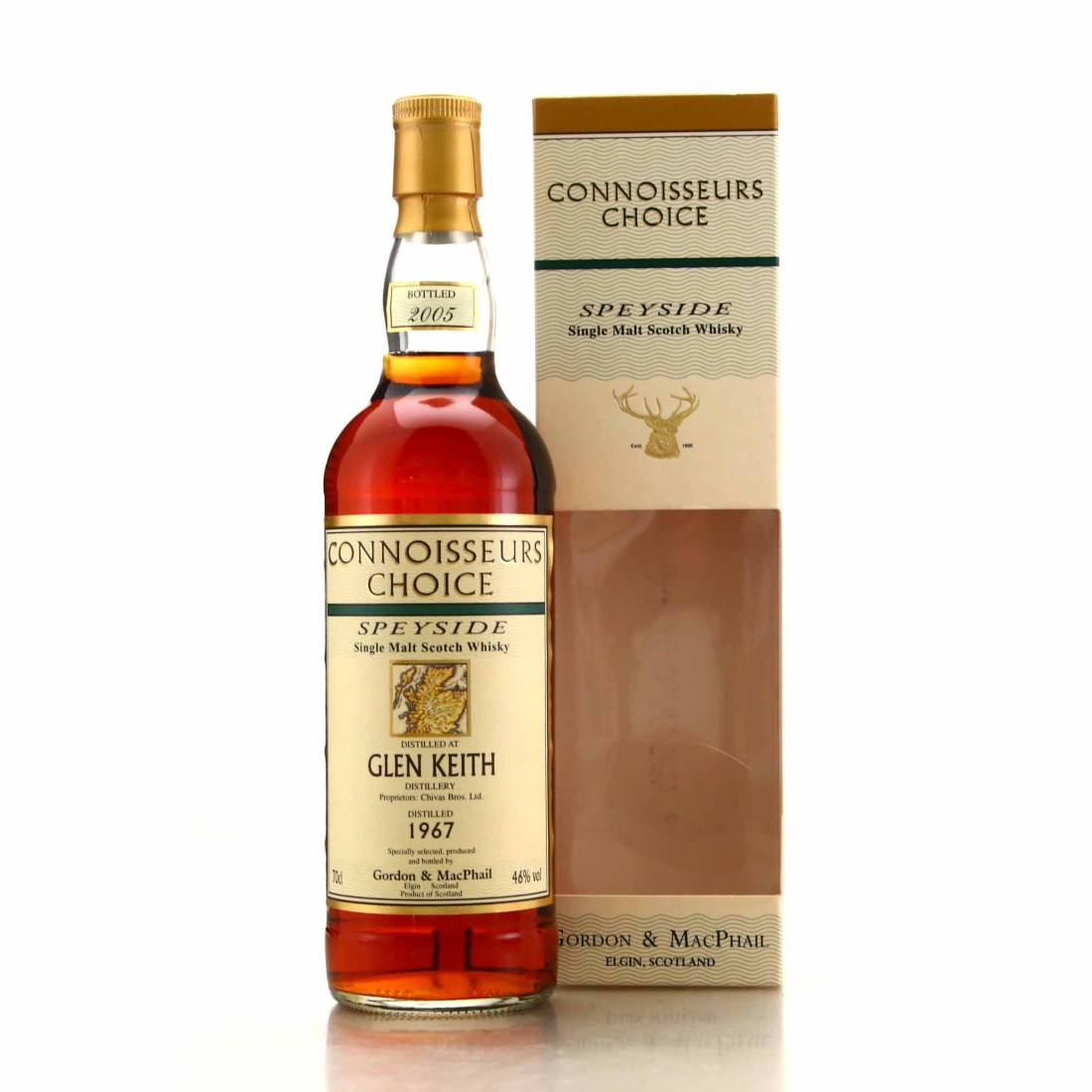 Glen Keith 1967 Gordon and MacPhail bottled 2005