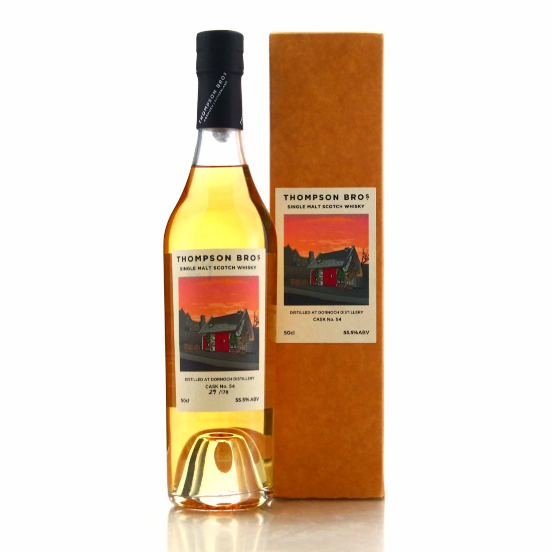 Dornoch 2018 Single Bourbon Cask #54 50cl
