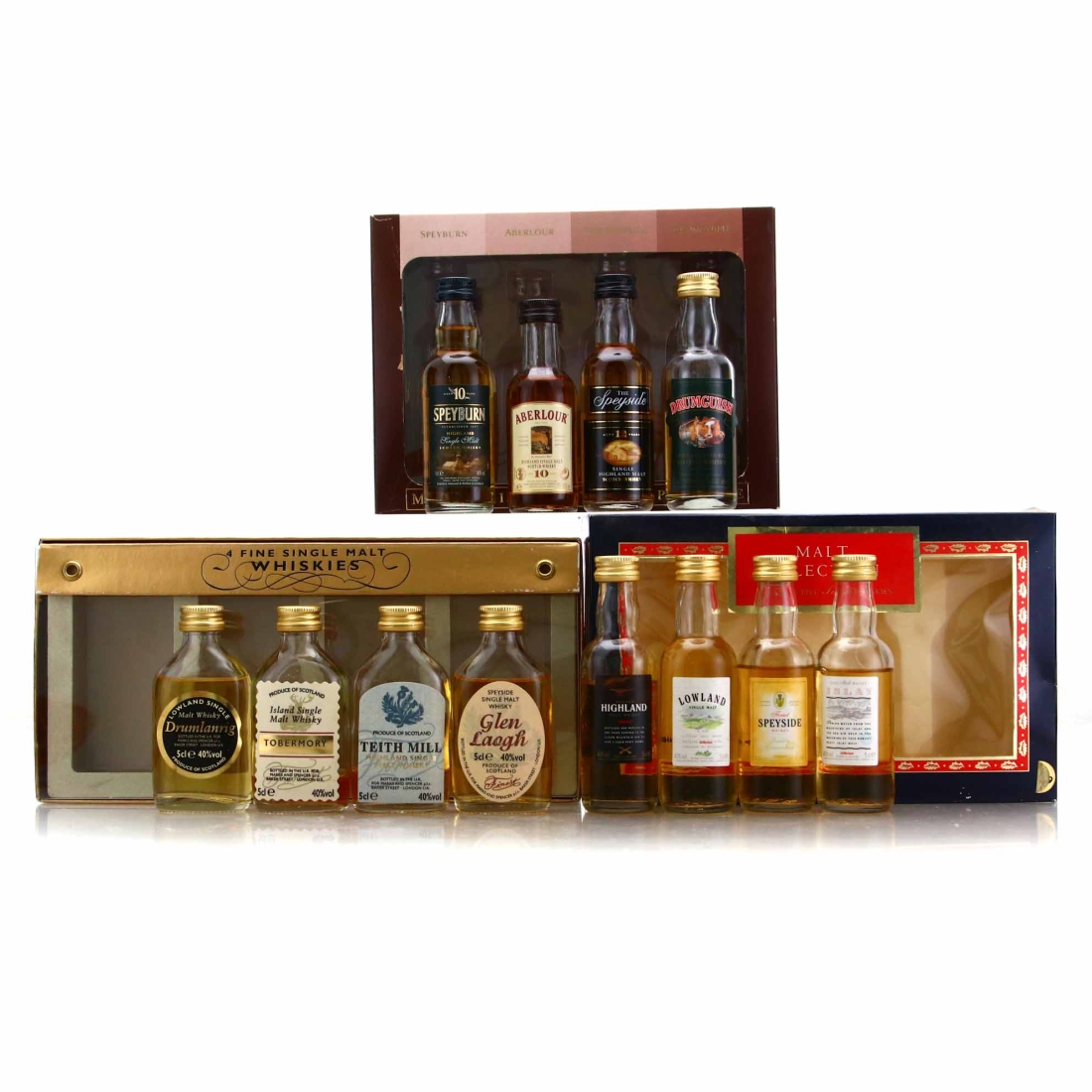Single Malt Whisky Gift Pack x 3