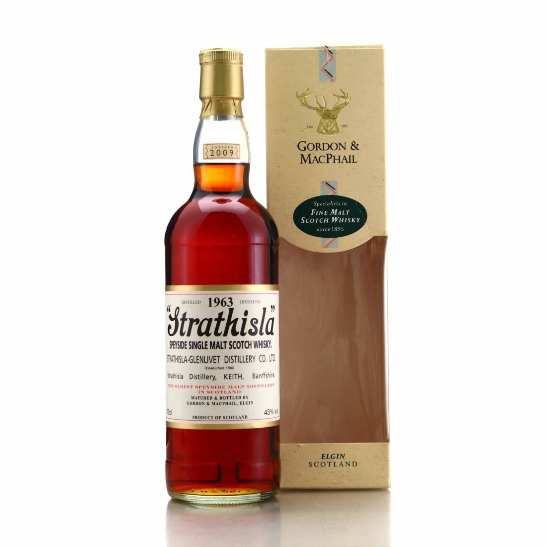 Strathisla 1963 Gordon and MacPhail bottled 2009