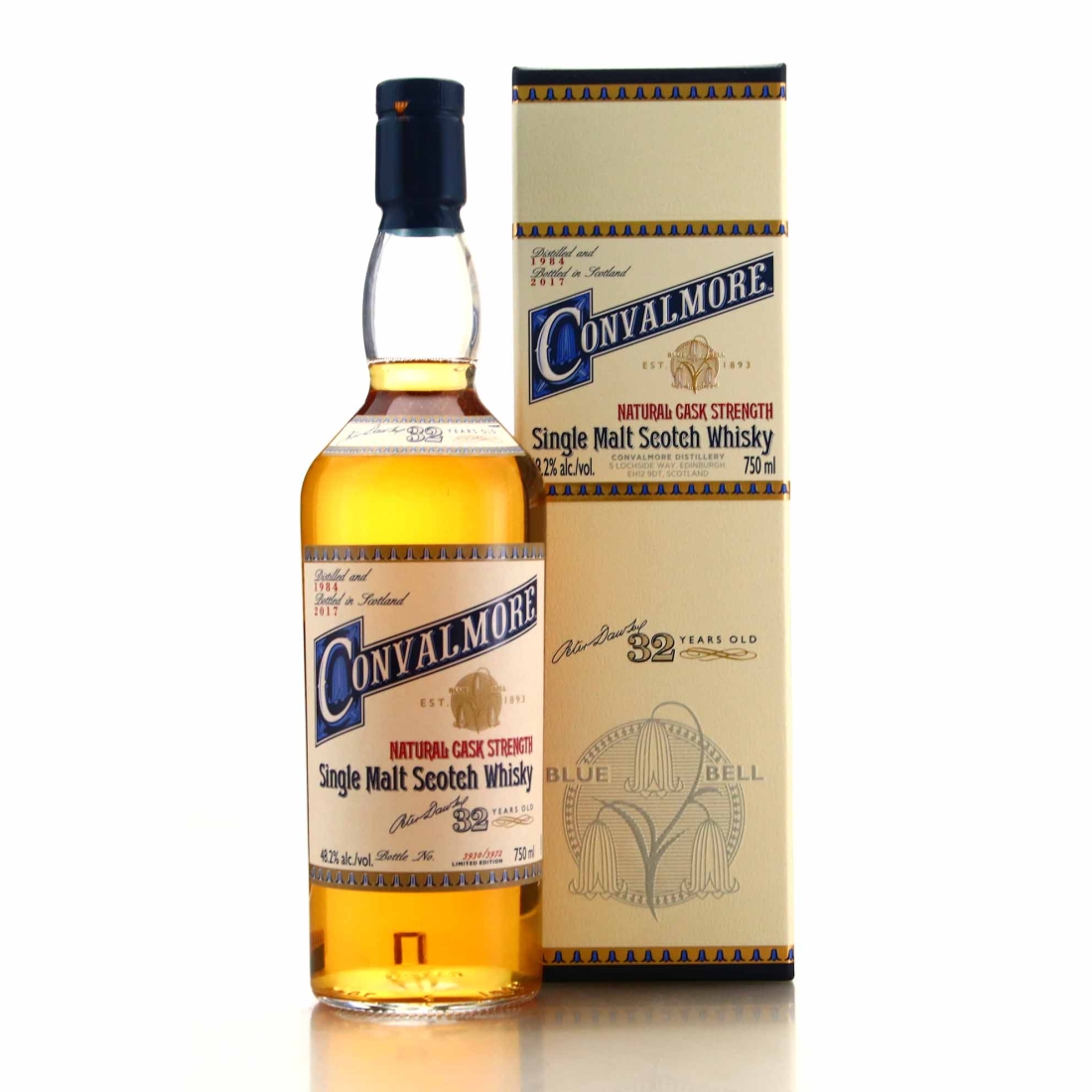 Convalmore 1984 Cask Strength 32 Year Old 75cl / SA Import
