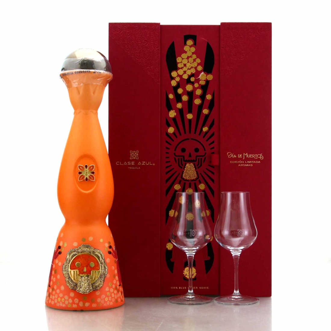 Clase Azul Tequila Dia De Muertos Gift Pack 1 Litre / Aromas 2023
