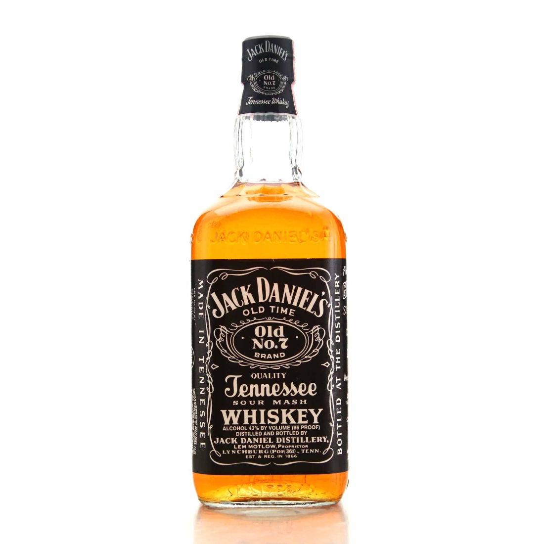 Jack Daniel's Old No.7 Brand 86 Proof 1 Litre 1992