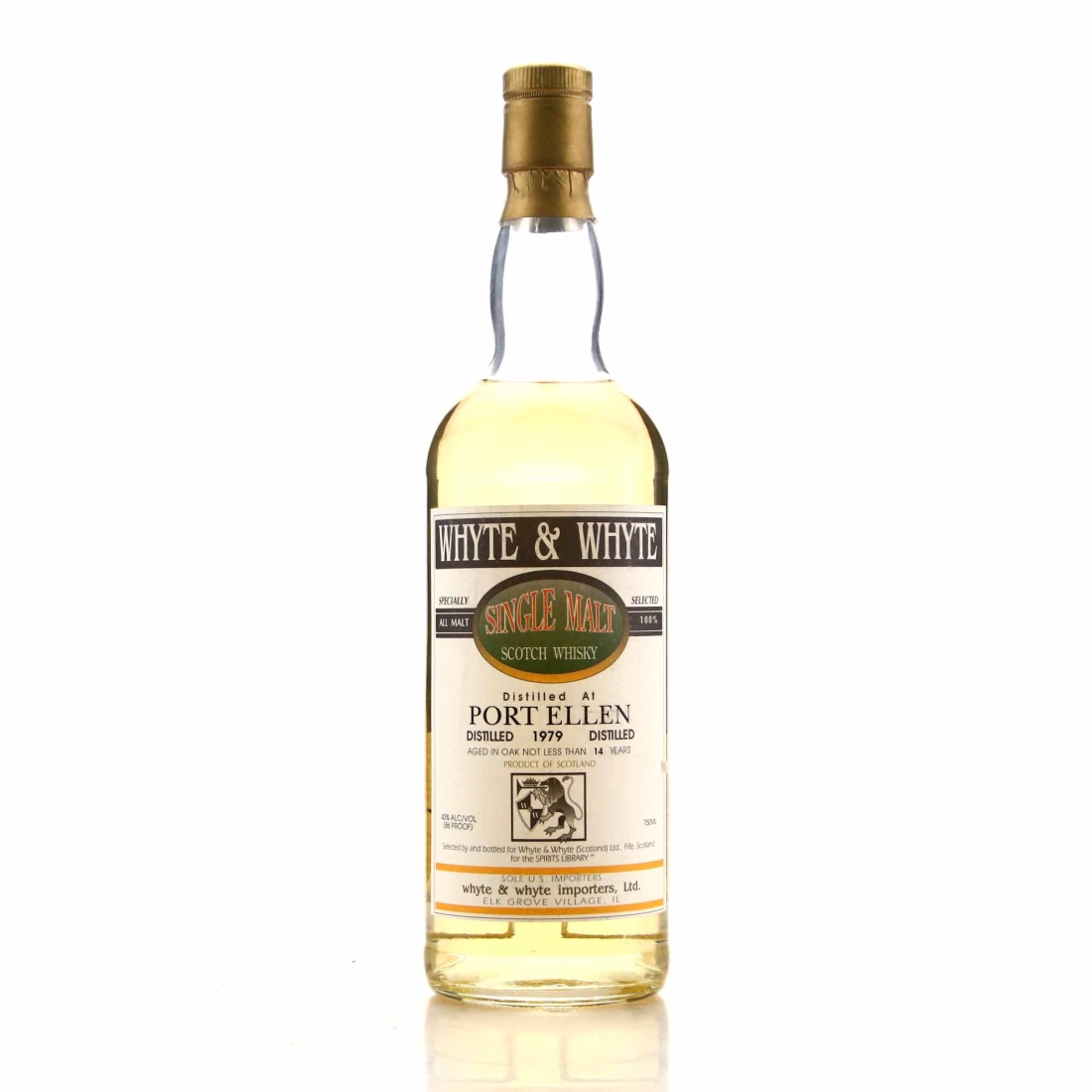 Port Ellen 1979 Whyte and Whyte 14 Year Old 75cl / Spirits Library