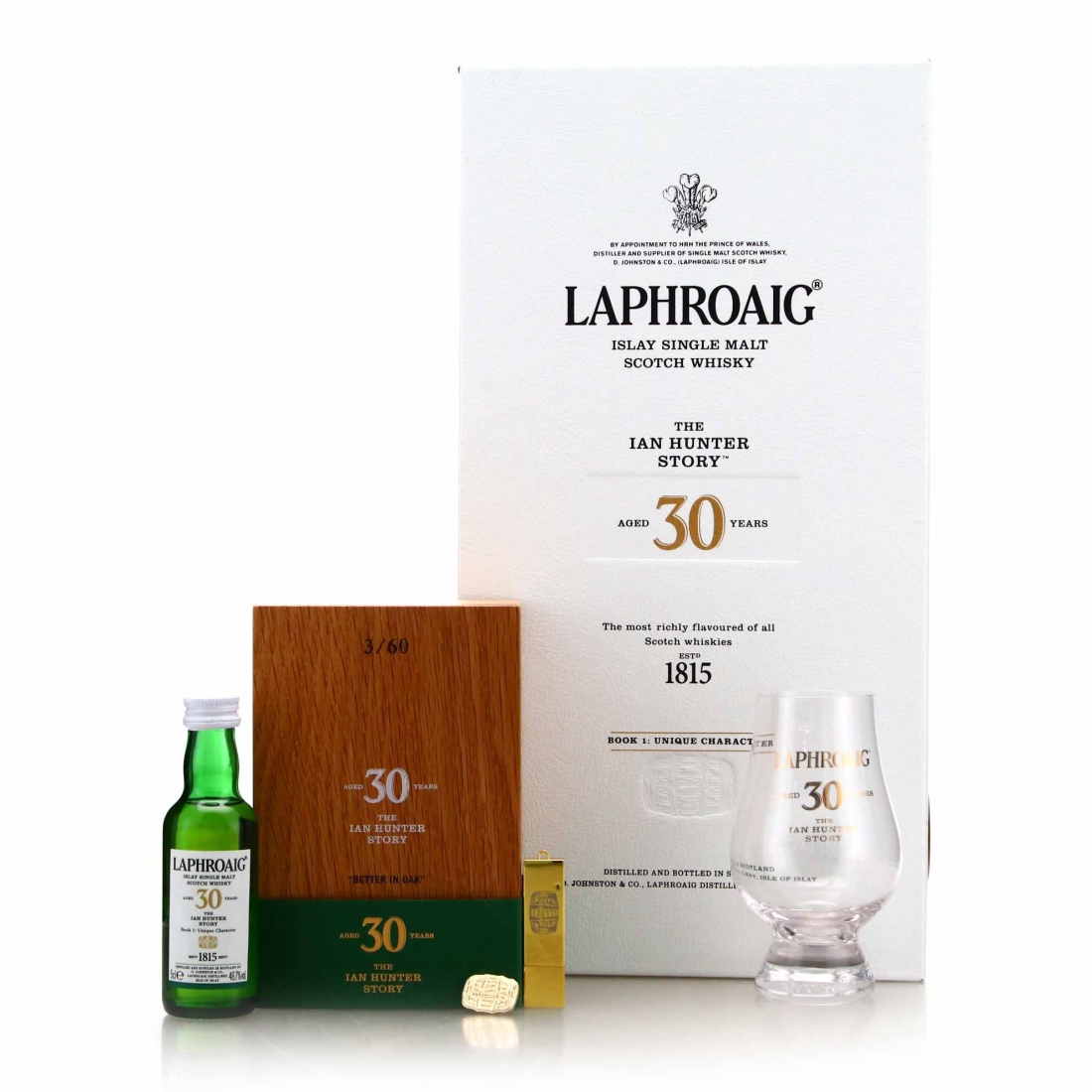 Laphroaig 30 Year Old The Ian Hunter Story Book 1 / Sample Edition