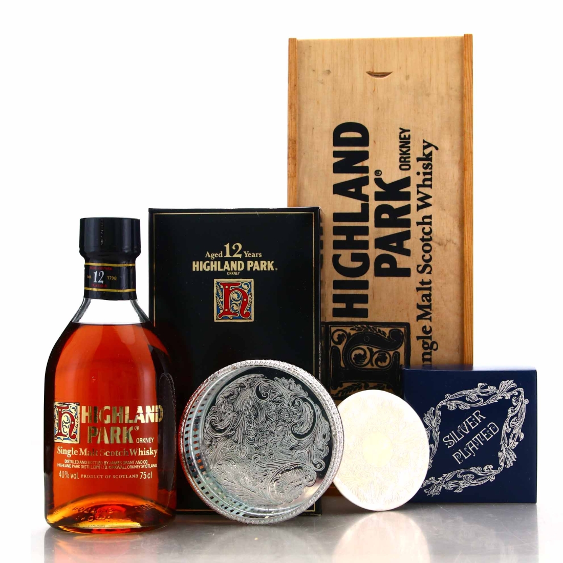Highland Park 12 Year Old early 1980s Gift Set