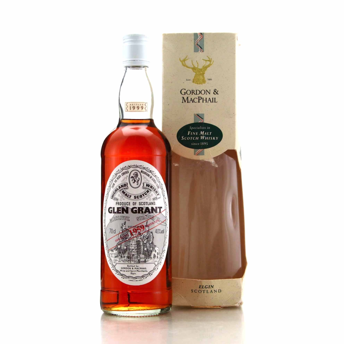 Glen Grant 1959 Gordon and MacPhail bottled 1999