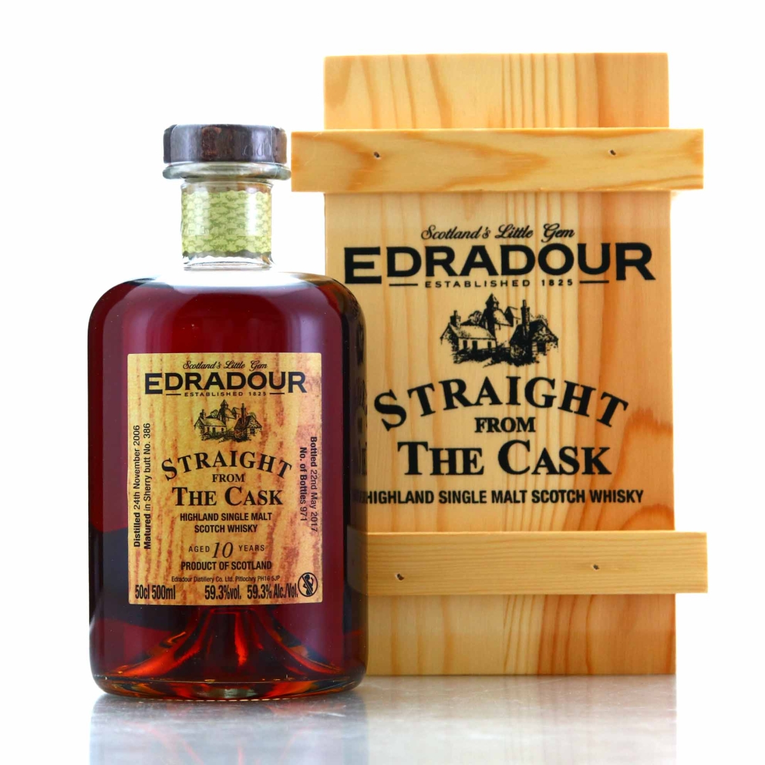 Edradour 2006 Straight from the Cask 10 Year Old #386 50cl