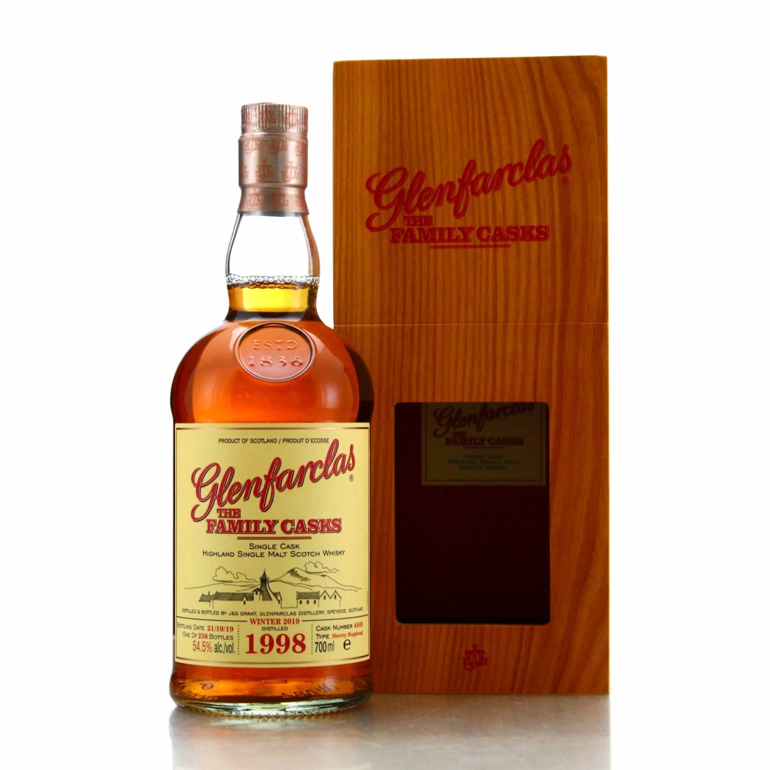 Glenfarclas 1998 Family Cask #4449 / Winter 2019